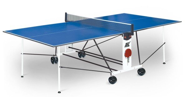 Теннисный стол для помещений "Start line Compact Light LX Indoor" (274 х 153 х 76 см) с сеткой