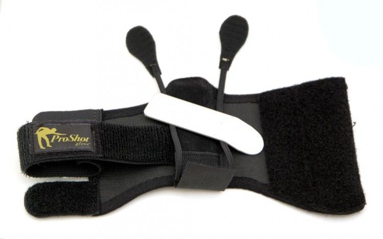 Перчатка тренировочная «Pro Shot Glove» (черная)