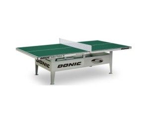 Теннисный стол DONIC OUTDOOR Premium 10 зеленый антивандальный