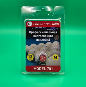 Наклейка для Бильярдного Кия Favorit № 701 (M) 13ММ 1ШТ