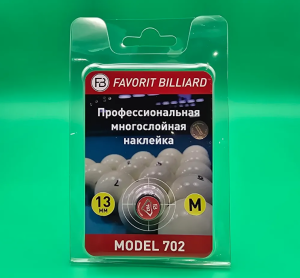 Наклейка для Бильярдного Кия Favorit № 702 (M) 13ММ 1ШТ