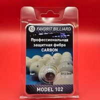 Фибра защитная для Бильярдного Кия Favorit № 102 Carbon 13.5 ММ 3ШТ