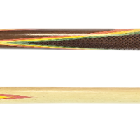 Бильярдный Кий "Игрок" (N)2 РС Цветок Попугай Термограб/Желтый/Красный/Граб