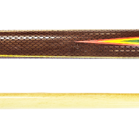 Бильярдный Кий "Игрок" (N)2 РС Цветок Попугай Термограб/Желтый/Красный/Граб