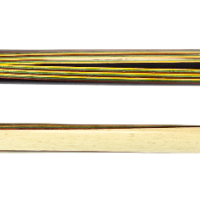 Бильярдный кий "Роман Королев" 2РС Классика Попугай Н/З Черный Граб/Лимонник/Падук 16 запилов