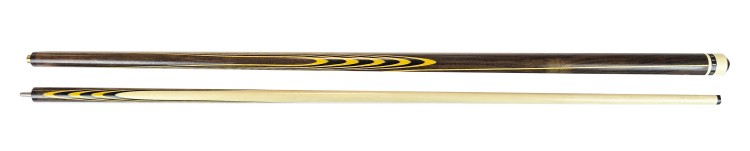 Бильярдный кий "Роман Королев" 2РС Классика Н/З Палисандр/Лимонник/Черн Граб 16 запилов