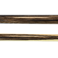 Бильярдный кий "Роман Королев" 2РС Классика Н/З Черный Граб/Белинго 16 запилов