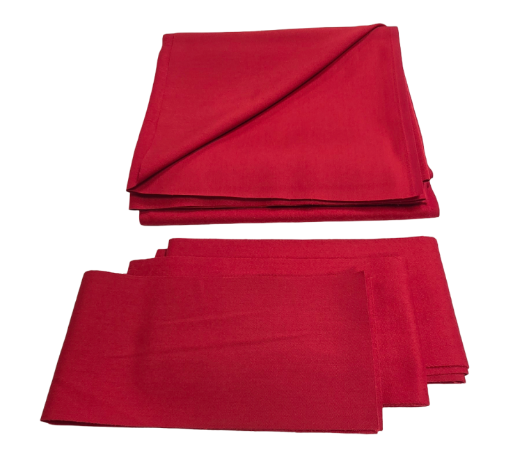 Бильярдное сукно Favorit Club Pro Pool 9FT Red (комплект)