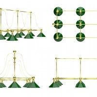СВЕТИЛЬНИК "ART DESIGN" 9 ПЛАФОНОВ  (75.013.09.0)