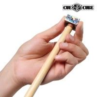Брелок-инструмент для обработки наклейки Cue Cube розовый