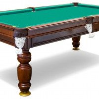 Стол для пирамиды "Ладога" (7 футов, 6 ног, под шар 60мм, ЛДСП 25мм)