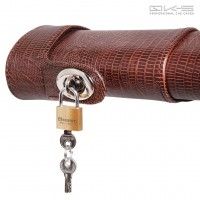 ТУБУС QK-S MUSKETEER 1X1 КОРИЧНЕВЫЙ АЛЛИГАТОР