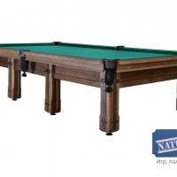 Бильярдный стол Руптур "КАМЕЛОТ", Русская пирамида 12 Футов, Ольха (борт Ясень)