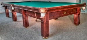 Бильярдный стол «Спортклуб» 12 футов цвет махагон Б/У