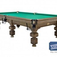 Бильярдный стол Руптур "СЕДОЙ ГРАФ", Пул 9 Футов, Дуб - Массив