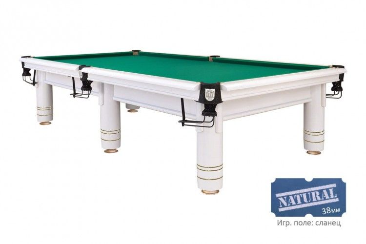 Бильярдный стол Руптур "АТТИКА", Русская пирамида 10 Футов, массив дуба 38
