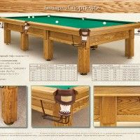 Бильярдный стол Руптур "СПОРТКЛУБ", Снукер 10 Футов, Ясень - Массив