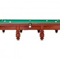 Бильярдный стол Руптур "МАРКИЗ", Русская пирамида 12 Футов, Ольха (борт Ясень)