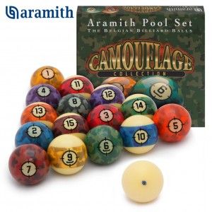 ШАРЫ ARAMITH CAMOUFLAGE POOL Ø57,2ММ