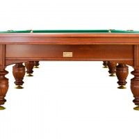 Бильярдный стол Руптур "МАГНАТ-ЛЮКС", Снукер 12 Футов, Дуб - Массив