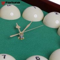 Часы Бильярд SR4666 коричневые 43x43см