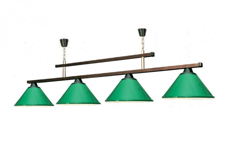 Бильярдный светильник ”Барселона” 5 плафонов ,Метал ,Полистирол