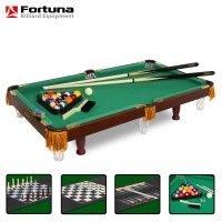 БИЛЬЯРДНЫЙ СТОЛ FORTUNA ПУЛ 3ФТ 4 В 1 С КОМПЛЕКТОМ АКСЕССУАРОВ (07736)