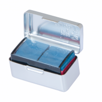 Мел «Ball teck PRO II» (2 шт, в серебристой металлической коробке) синий