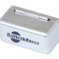 Мел «Ball teck PRO II» (2 шт, в серебристой металлической коробке) синий