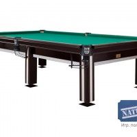 Бильярдный стол Руптур "БРОНКС-ПРЕМИУМ", Русская пирамида 10 Футов, Ольха (борт Ясень)