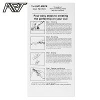 Инструмент для обработки наклейки Ulti-Mate Cue Tip Tool зелёный