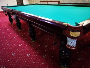 Стол Магнат Люкс 12 ф, Ясень, Ардезия 45 мм, Руптур