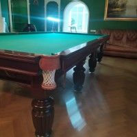 Бильярдный стол "МБС" 12ф,Красное дерево,Камень.