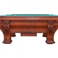 Бильярдный стол Руптур "МОНАРХ", Русская пирамида 12 Футов, Ясень - Массив