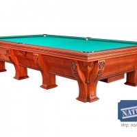 Бильярдный стол Руптур "МОНАРХ", Русская пирамида 12 Футов, Ясень - Массив