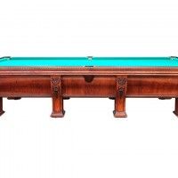 Бильярдный стол Руптур "МОНАРХ", Русская пирамида 12 Футов, Ясень - Массив