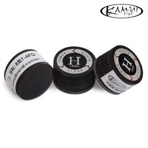 НАКЛЕЙКА ДЛЯ КИЯ KAMUI CLEAR BLACK (H) Ø14ММ